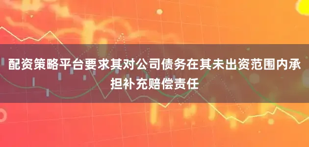 配资策略平台要求其对公司债务在其未出资范围内承担补充赔偿责任